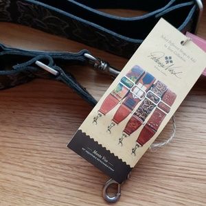 Patricia Nash Tooled Black Tuscan strap
